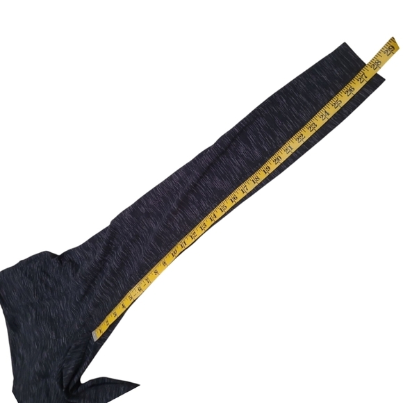 Athleta Metro Leggings W/ Front & Back Pockets Charcoal Metro Space Dye Size XS - Picture 10 of 12